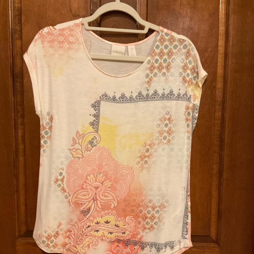 Etcetera Women's Multicolor Printed Top